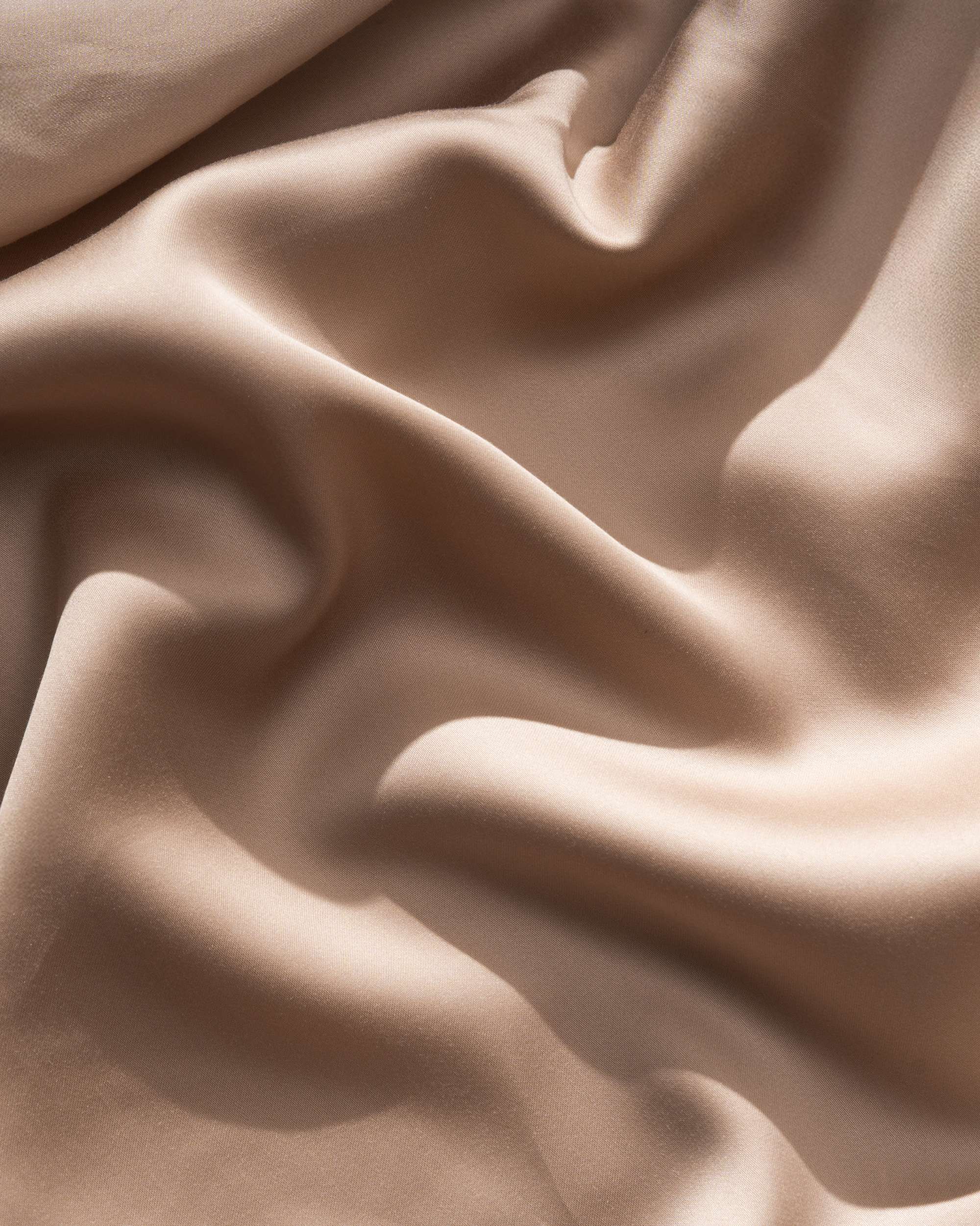 Silky Bamboo Pillowcase, Taupe - Image 3