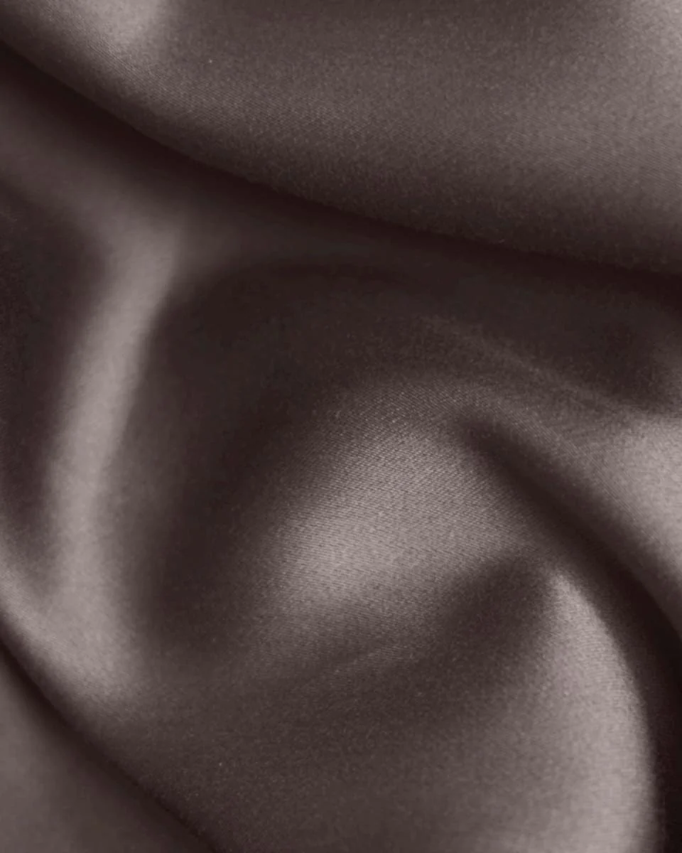 Silky Bamboo Pillowcase, Slate Grey - Image 4
